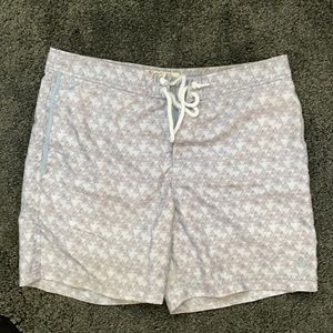 Original Penguin mesh lined swim trunks